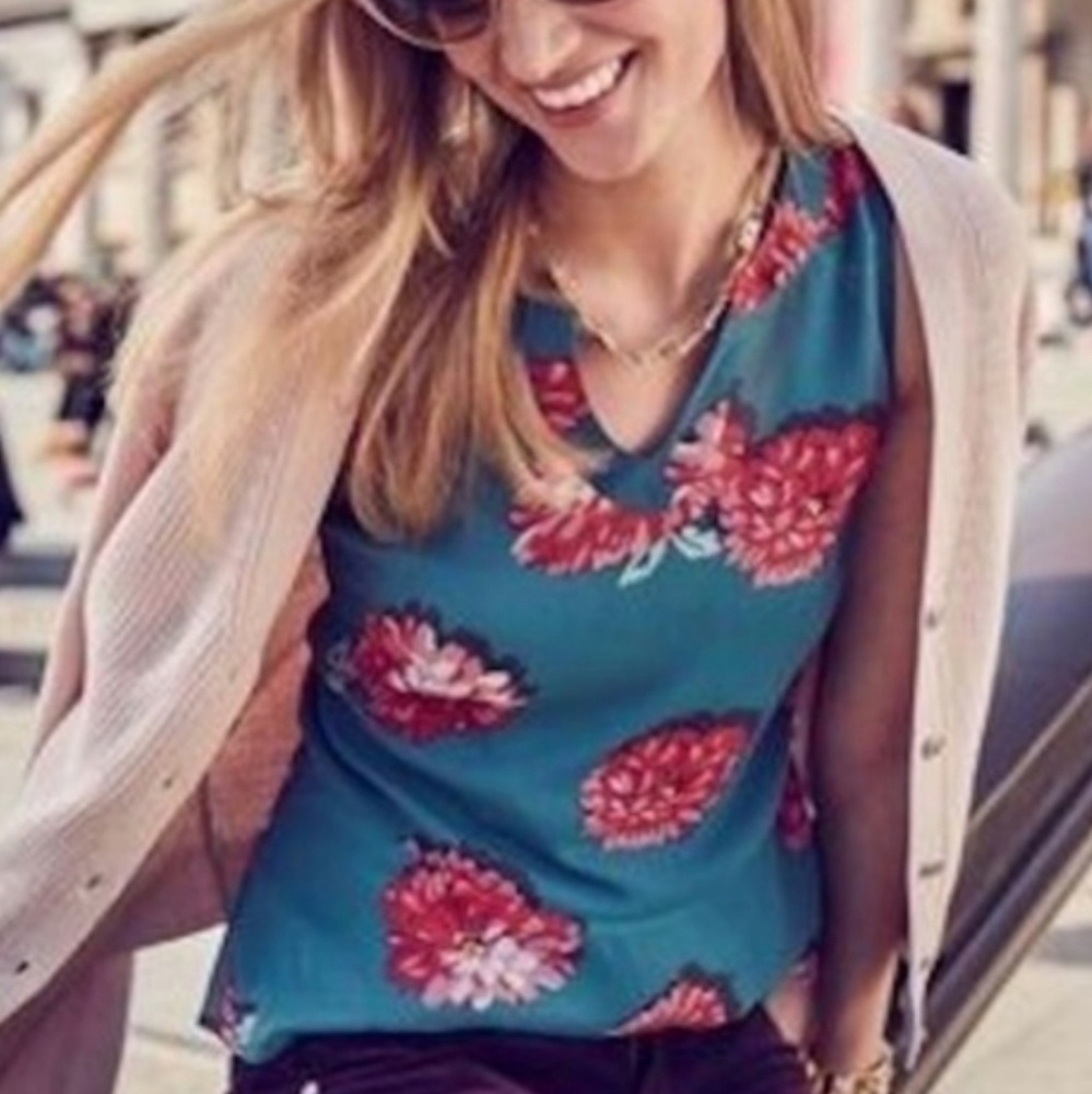 *SALE* CAbi Blushing Floral Blouse Style #3445